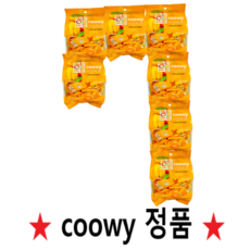 [국내배송] 탑젤리 베트남 망고 젤리 탑 프루트 다낭한시장 COOWY, 320g, 7개