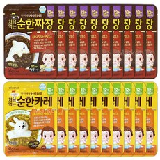 아이배냇 처음먹는 순한덮밥소스50gx20-짜장+카레, 50g, 1개 - 아이베넷짜장