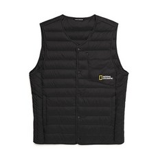 내셔널지오그래픽 N214UDV210-198 비 칼리스 RDS GOOSE DOWN VEST CARBON BLACK