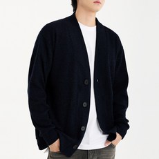 지오엠 남자 스탠다드 데일리 골지 가디건