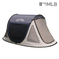 MLB 캠핑 원터치 자동 팝업 텐트 3-4인용, 뉴욕