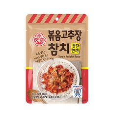 오뚜기 간단한끼 볶음고추장 참치, 90g, 25개