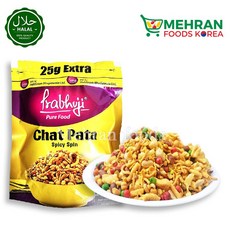 PRABHUJI Chat Pata (spicy spin) Indian snacks 150g 찻 파타 스파이시 스핀 (과자), 1개