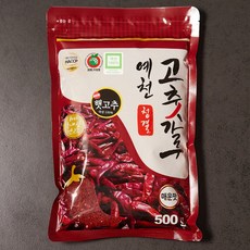 예천 청결 고춧가루 매운맛, 500g, 1개 500g, 1개