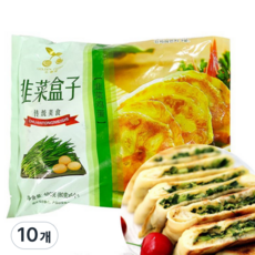 왕부정 중국식품 냉동 부추계란 군만두 납작만두 480g 6개입