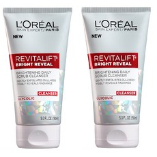 로레알 리바이탈 리프트 브라이트 리빌 스크럽 클렌저 150ml x2EA