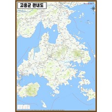 옥천군지도