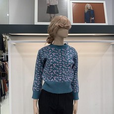 르샵 르샵 호피 쟈가드 풀오버 니트 LKBKP619A