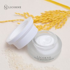 비건 라이스 아이 크림 30ml / 주름 잡티 케어 안색을 맑게 피부 톤업 탄력, 1개