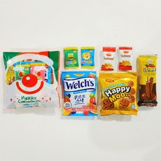 스윗트리 크리스마스 간식세트 유치원 어린이집 답례품 과자 선물세트, 1개, 세트7