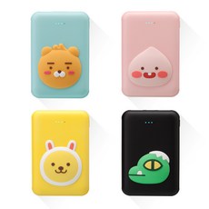 [카카오프렌즈] LF 포켓 보조배터리 10000mAh, 리틀무지