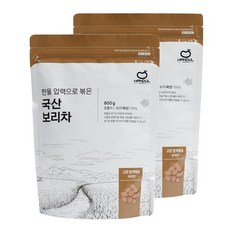 한둘 압력으로 볶은 국산 보리차 800g, 2개, 2개, 1개입