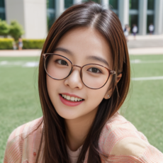 포지타노 남녀공용 뿔테 블루라이트차단 안경 5374 상품 이미지