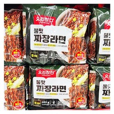 요리하다 요리하다 불맛짜장라면 5개입 x 2개, 10개