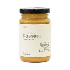 콩콩당 국산 땅콩버터(무첨가 100%), 230g, 2개