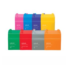 데미 우에보 디자인 큐브왁스 8종 80g, 초록-홀드왁스