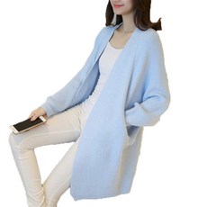 여성 가을 루즈핏 가디건 와이드 트렌드 캐주얼 코디 SQ418