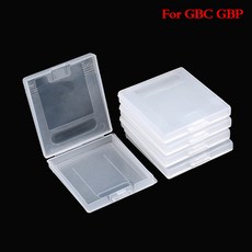 포켓 5 GBC 개 카드 방진 보호 커버 게임 게임보이 케이스 보관함 상자 컬러 투명 GBP용, 1개