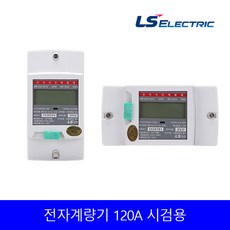 LS 전자식 계량기 디지털계량기 가로형 세로형 전력량계 120A 시검용 단상, 1개