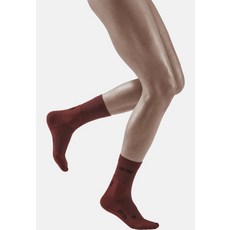 Cep 여자 단목 양말 중목 발목 방한 압축 러닝 미드 컷 - 독일산 스포츠 짙은 주황색 T1507036, EU 40-43, EU 40-43, 1개