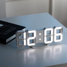 레토 LED 무소음 벽 탁상 시계 LLC-P03D 혼합색상 상품 이미지