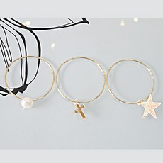 진주링귀걸이14k