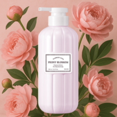 반디 핸드크림 바디 로션 플라워비타 피오니 블라썸, 1000ml, 1개 1000ml, 1개