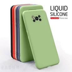 colorful 리퀴드 소프트 실리콘 폰 커버 샤오미 포코폰 poco x3 nfc m3 f3 m, 상세내용참조, 상세내용참조