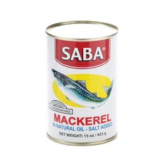 필리핀 사바 고등어 통조림 SABA Mackerel, 1개, 425g