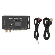 TV 링크 모듈레이터 AV RF 변환기 IR 21 채널 디스플레이 다기능 조절식 홈 TM70RG