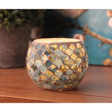 모자이크캔들홀더