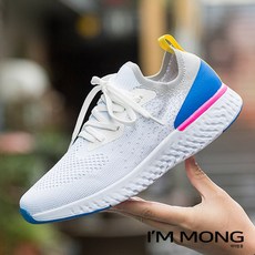 아이엠몽 여성 하이퀄리티 스포츠운동화 독특한 유니크한 스트릿패션 통기성 시원한 런닝화 웨이트 홈트레이닝 헬스운동화 스포티룩 가벼운 학생운동화 스쿨룩 캠퍼스룩 런닝머신 스니커즈 패션운동화 BB704JDH