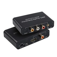 Coms 오디오광 컨버터 HDMI ARC DAC 5.1채널 Coaxial 2RCA 아날로그 TB747