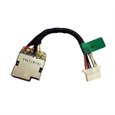GinTai DC Power Jack Harness Plug Cable Replacement for HP E/12634437, 상세내용참조