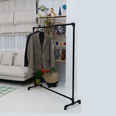 분체도장 가정용행거 매장용행거 옷가게행거, (kh-05) 600(w)*1000(h) (블랙)