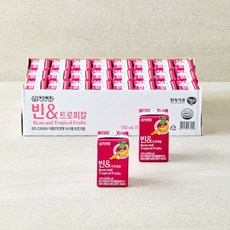 삼육두유 빈앤트로피칼 140ml 48팩, 48개