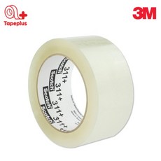 3M 311+ 고성능 겨울용 저온 포장테이프 48mmX50M 투명 냉동창고, 1개