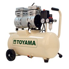 토야마 2.5HP 오일리스 에어 컴프레서, 1개