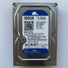 7200 ~ WD 블루 디스크 3.5 인치 500G 데스크탑 컴퓨터 하드 디스크 WD5000AAKX, 한개옵션0, 한개옵션1 - wd5000aakx