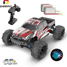 DEERC 9300 RC카 40km/h 배터리2개 국내A/S 하이스피드 몬트서 트럭 50분 주행 가능
