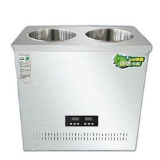 사리 냉각기 냉면 육수통 육수 슬러시 식혜 수정과, 더블배럴