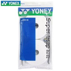  요넥스 AC102EX-30 화이트 (롤그립/30회분) 배드민턴그립 라켓그립 요넥스그립 