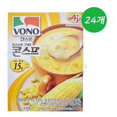 보노 VONO 옥수수알 그대로 콘스프 63g (21gx3봉), 24개