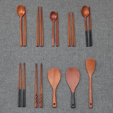 소담 옻칠 나무수저세트 조리도구, 44_계란말이주걱