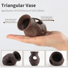 세라믹 어항 조경 장식 물고기 새우 쉘터 도자기 전갈 집 용기, 7.Type-2, 1개