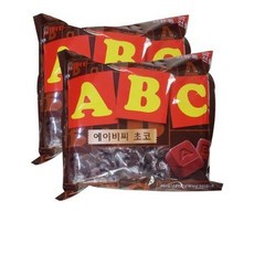 롯데웰푸드 ABC 초콜릿, 200g, 3개