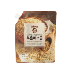 노브랜드 요리에 풍미를 더하는 볶음깨소금, 250g, 6개