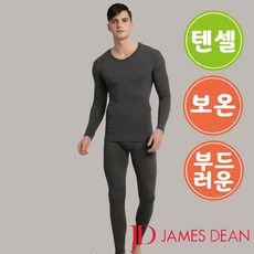 제임스딘 텐셀 레이온 히트텍 선물 발열 내의 남자 내복 상하의세트