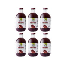 조지아스내추럴 유기농 NFC 석류주스 석류즙 1 000ml, 6개, 1L