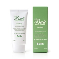 발리스 발리 핸드 크림 기능성 캄보자 향 퍼퓸 보습 주름개선 미백 효과 로션 밤 balis balihandcream, 1개, 40ml